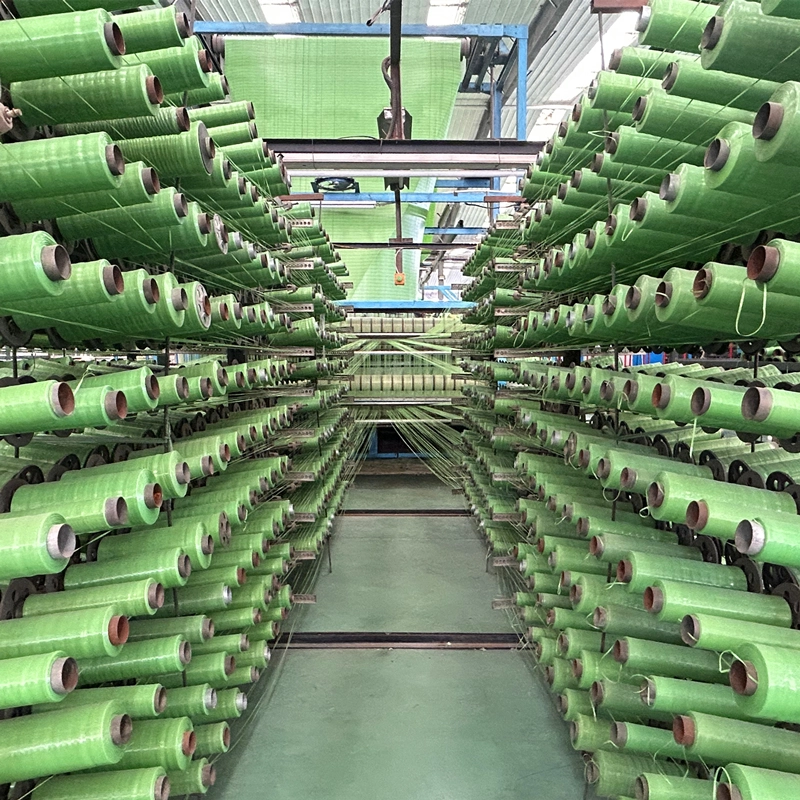 Special green plastic flat wire woven geotextile for environmental protection ls